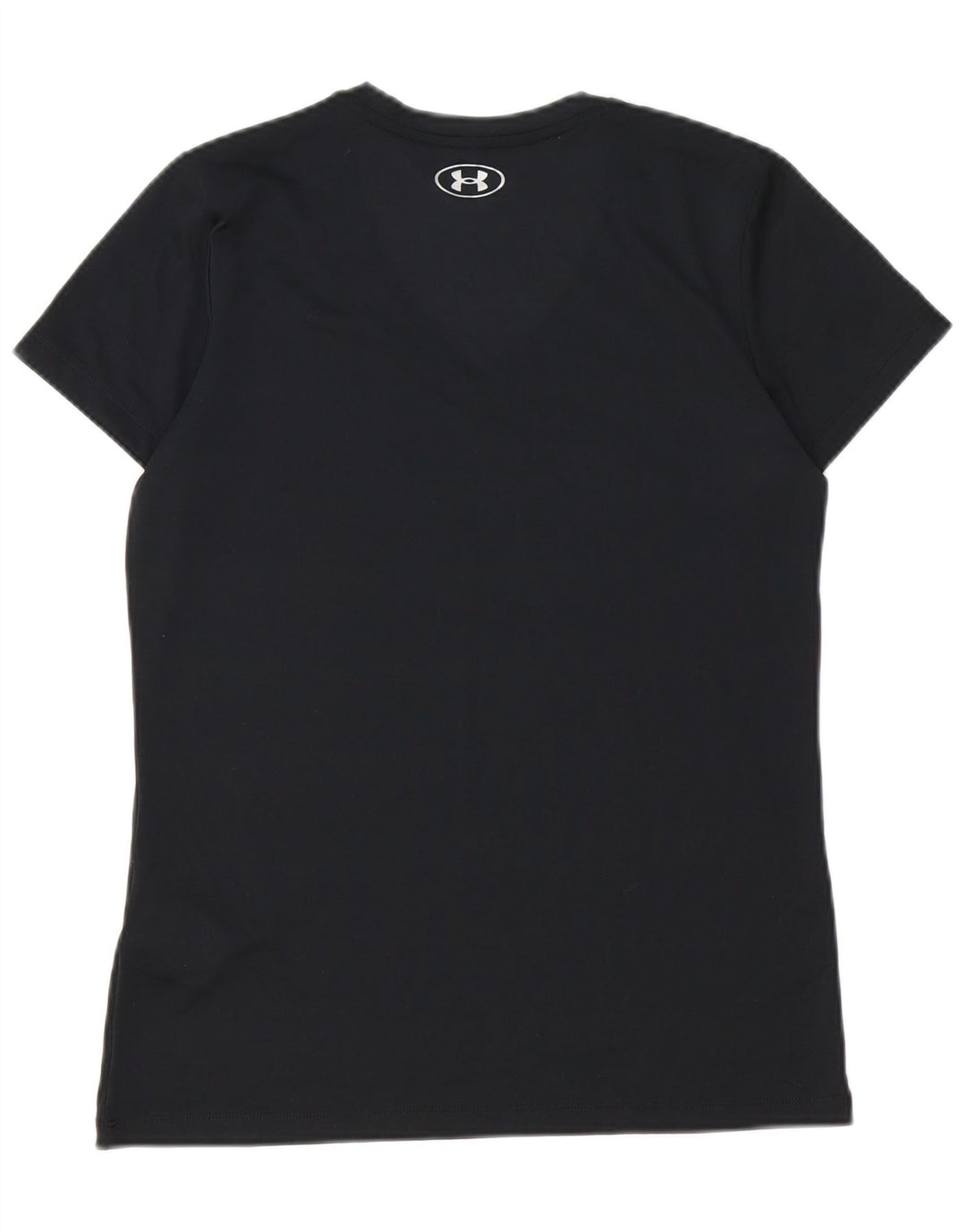 Under Armour Mens Heat Gear T-Shirt Top Small Black Polyester