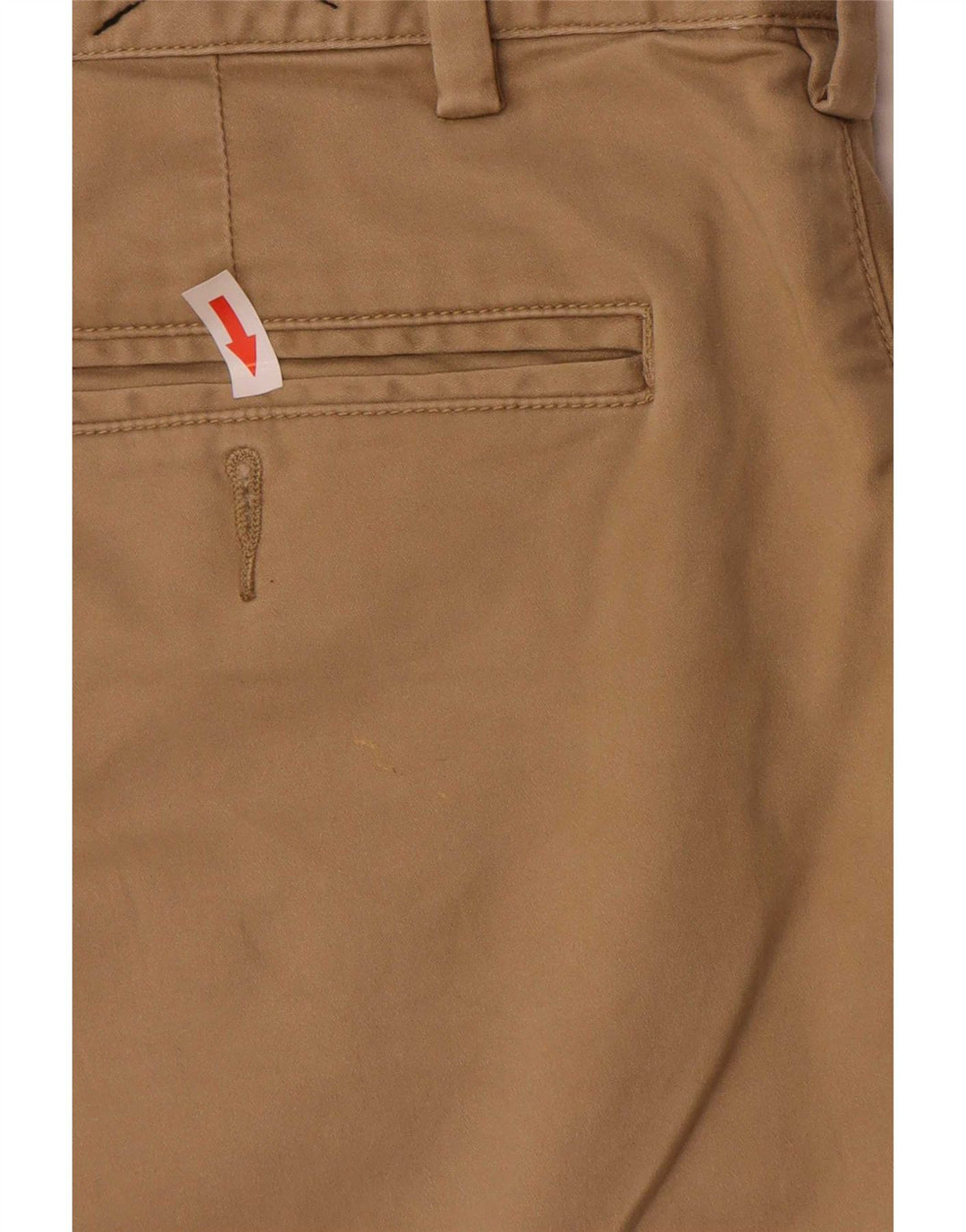 DC Mens Chino Shorts W36 Large Beige Cotton