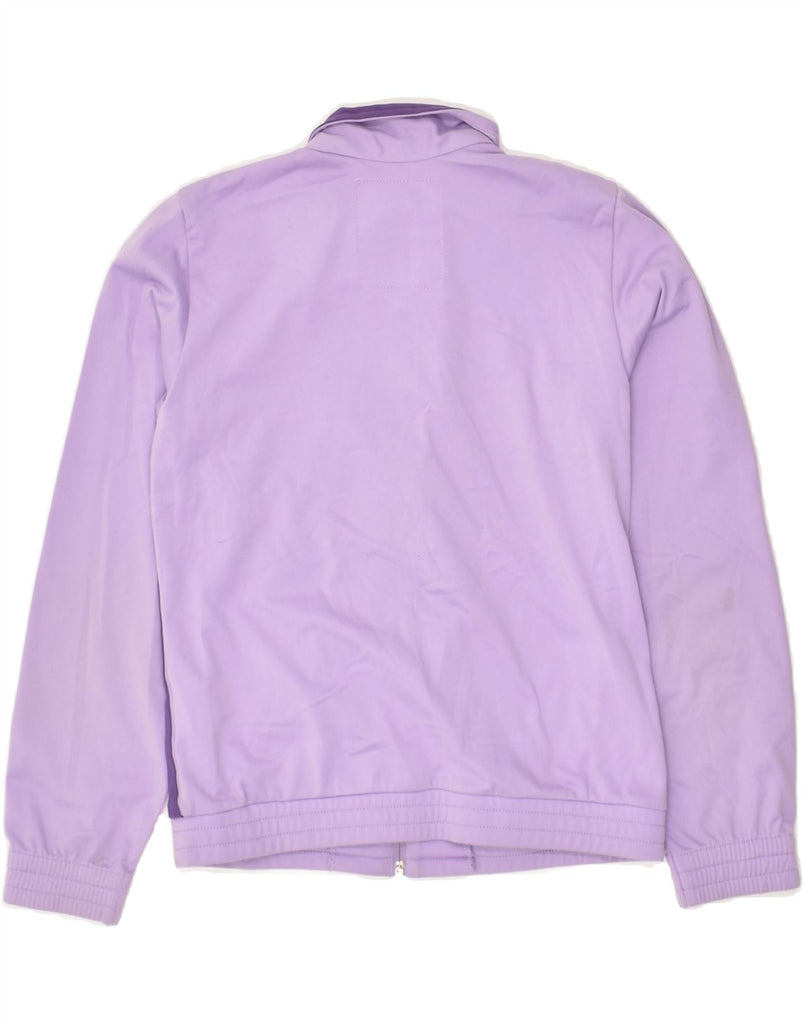 CHAMPION Girls Tracksuit Top Jacket 11-12 Years Large Purple Polyester | Vintage Champion | Thrift | Second-Hand Champion | Used Clothing | Messina Hembry 