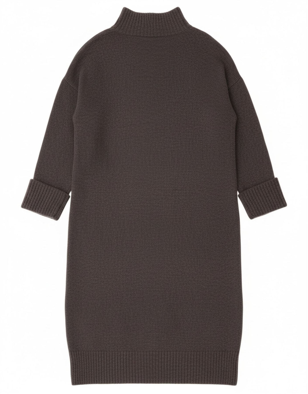 MINT VELVET Womens Long Sleeve Oversized Jumper Dress UK 14 Medium Grey