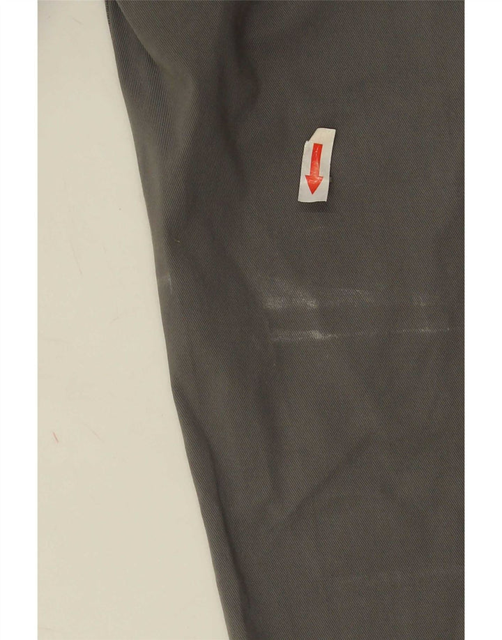Hugo Boss Mens Slim Chino Trousers EU48 Medium W32 L30 Grey Cotton