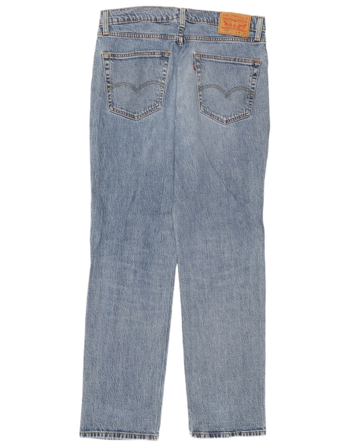 Levi's Mens 541 Straight Jeans W34 L32 Blue Cotton