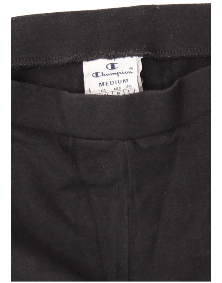 Champion Womens Leggings UK 12 Medium  Black