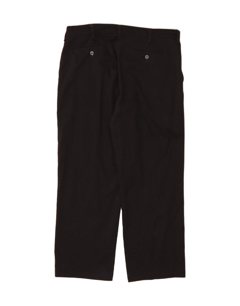 LEE Mens Total Freedom Relaxed Fit Chino Trousers W34 L30 Black Cotton Vintage Lee and Second-Hand Lee from Messina Hembry 