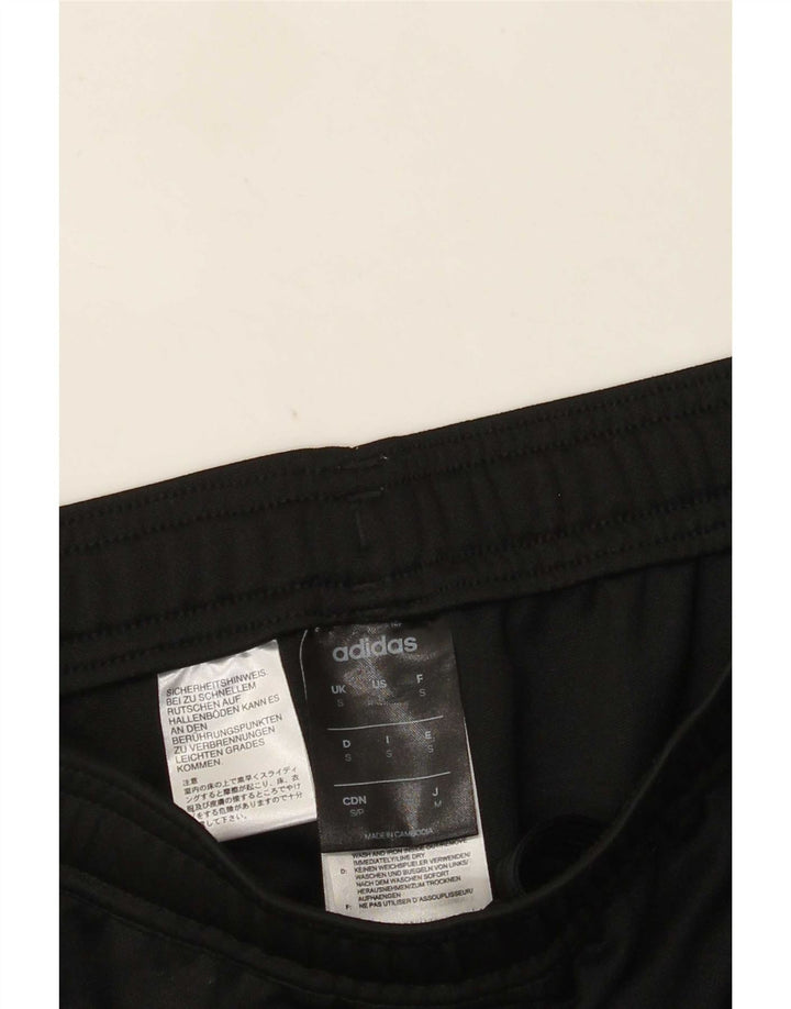 Adidas Mens Climalite Tracksuit Trousers Small Black Polyester