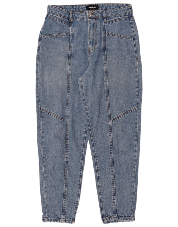 Desigual Womens Tapered Jeans EU 42 Large W31 L28 Blue