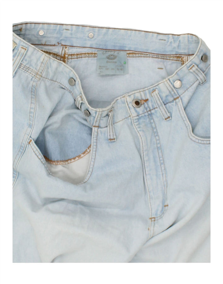 VINTAGE Womens Tapered Jeans EU 40 Medium W34 L29 Blue Cotton Vintage Vintage and Second-Hand Vintage from Messina Hembry 