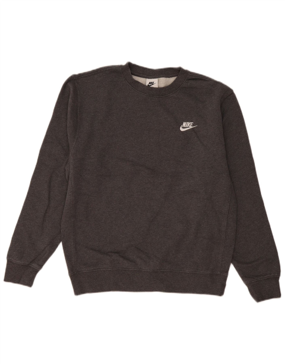 Nike Mens Sweatshirt Jumper Small Grey Cotton