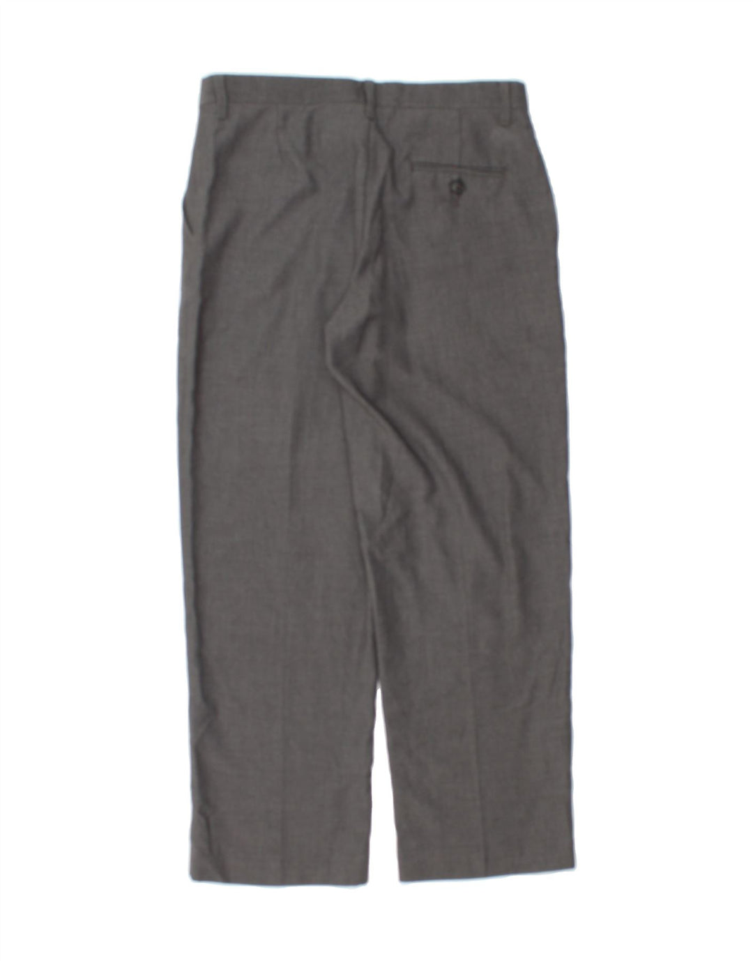 CHAPS Boys Straight Chino Trousers 11-12 Years W24 L25 Grey Polyester Vintage Chaps and Second-Hand Chaps from Messina Hembry 