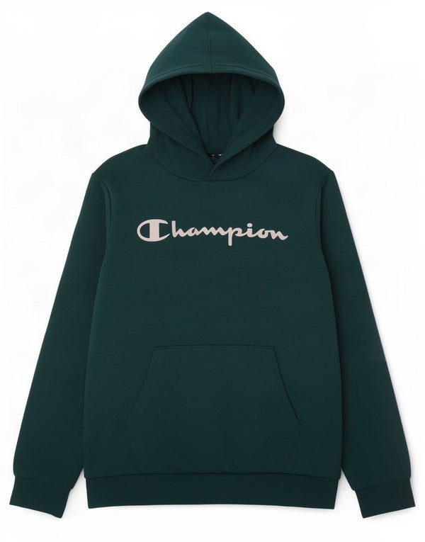 Champion Boys Graphic Hoodie Jumper 11-12 Years lLarge Green