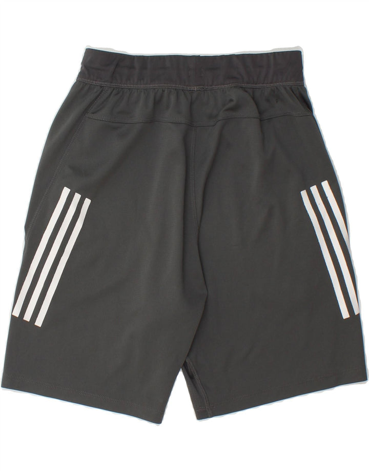 ADIDAS Mens Aeroready Sport Shorts Small  Grey Polyester Vintage Adidas and Second-Hand Adidas from Messina Hembry 