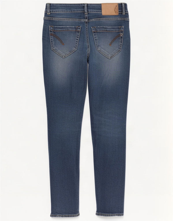 Dondup Womens Skinny Jeans W28 L31 Blue Cotton