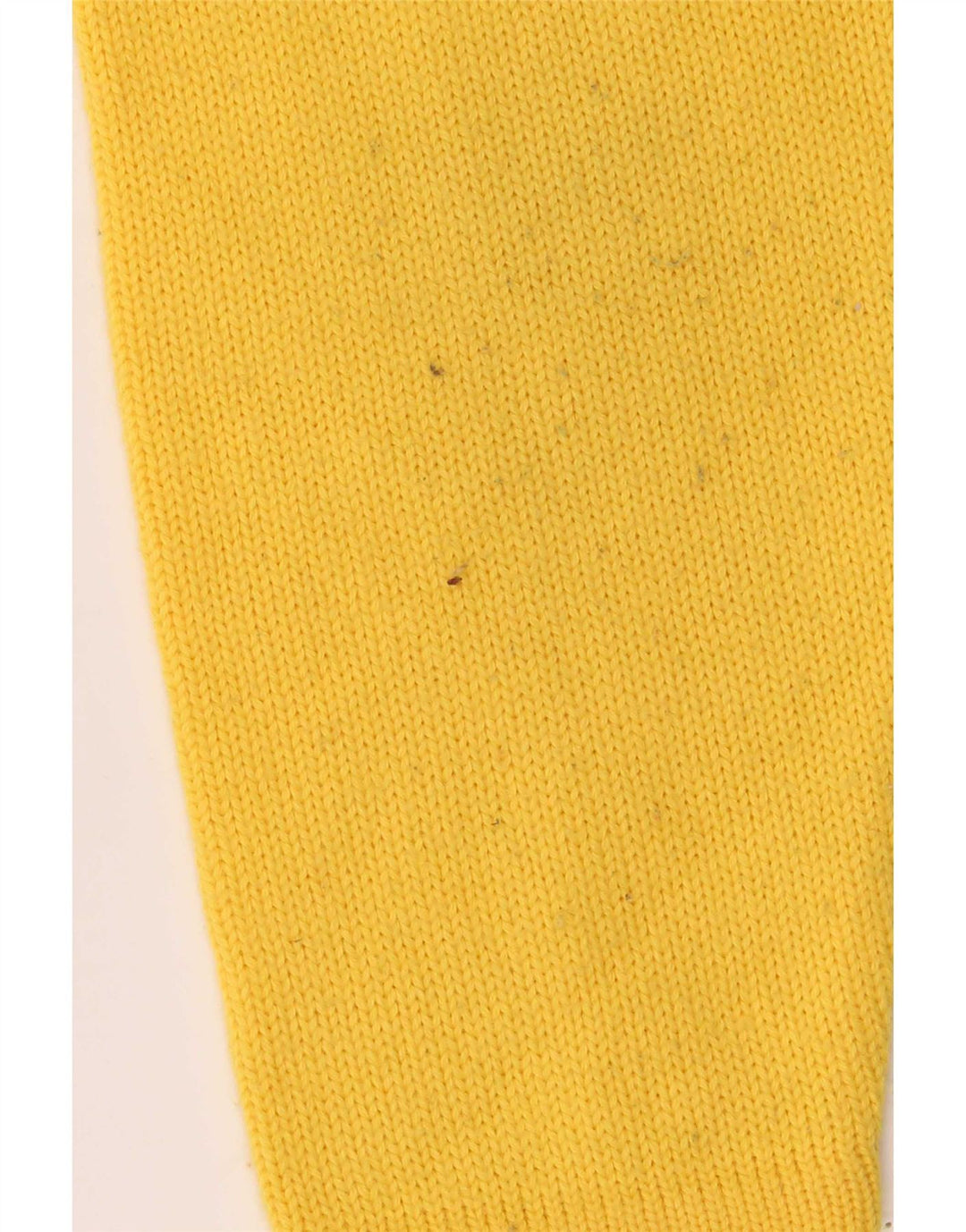 Brummell Womens Crew Neck Jumper Sweater UK 12 Medium Yellow Colourblock