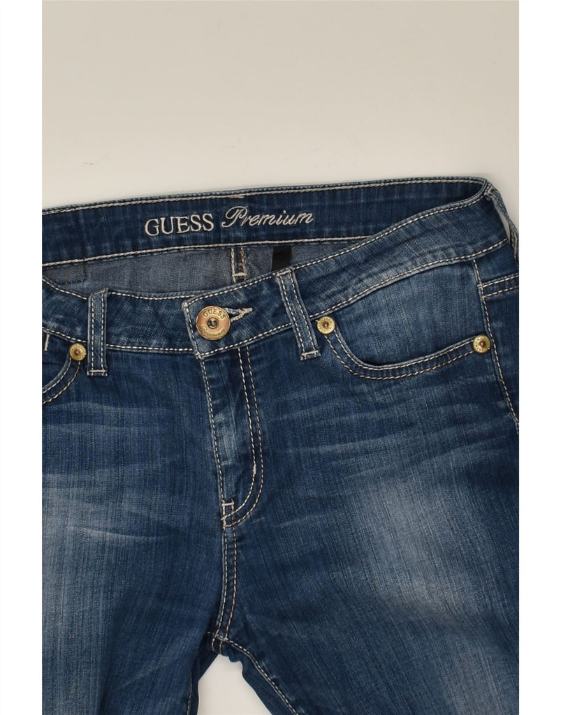 GUESS Womens Straight Jeans W30 L31  Blue Cotton | Vintage Guess | Thrift | Second-Hand Guess | Used Clothing | Messina Hembry 