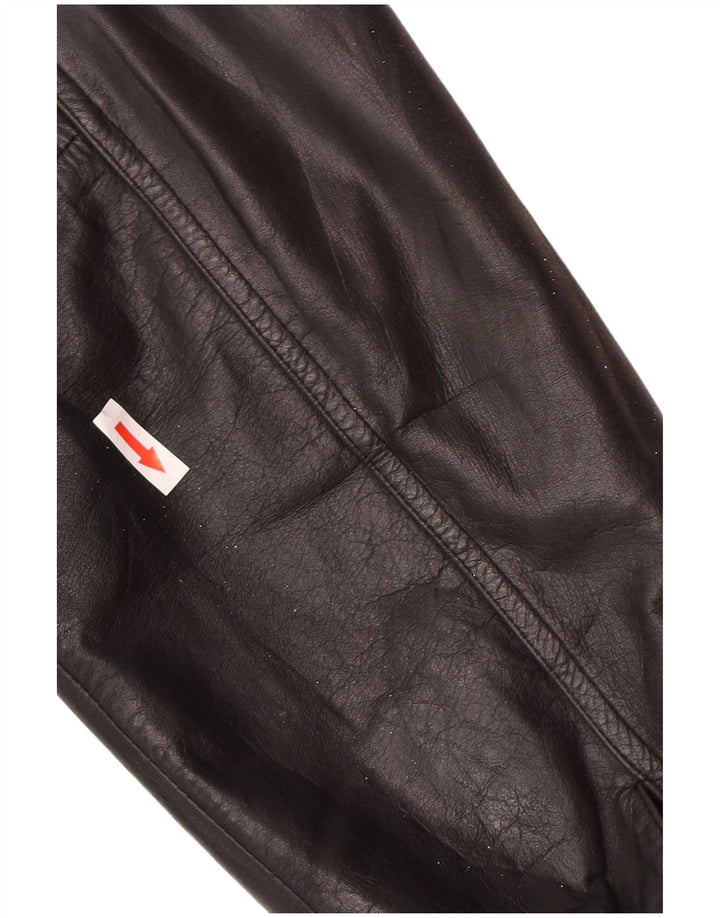 WESTBURY Mens Leather Jacket IT 52 XL Black Leather