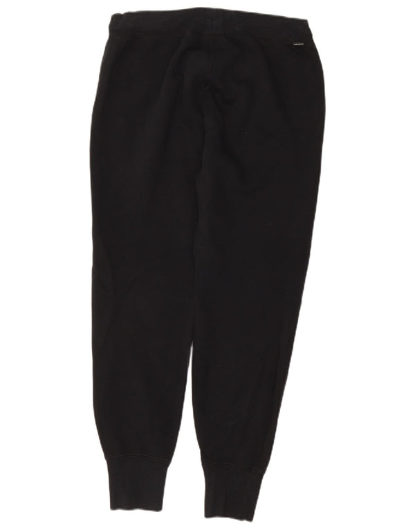 Converse Womens Tracksuit Trousers Joggers UK 12 Medium  Navy Blue Cotton