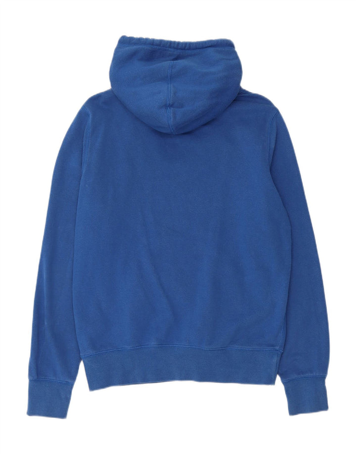 Tommy Hilfiger Mens Graphic Hoodie Jumper Medium Blue Cotton