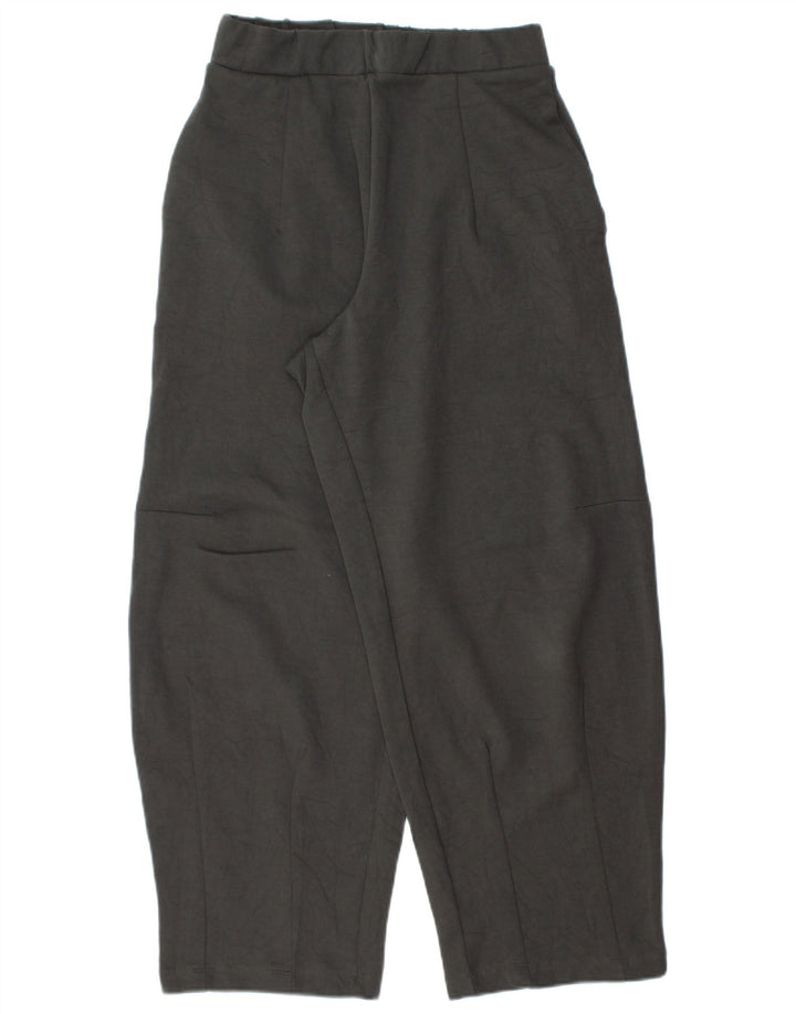 Zara Womens Tracksuit Trousers UK 10 Small  Grey Cotton