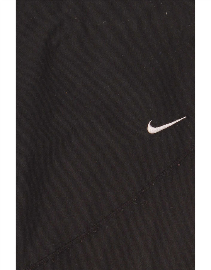 Nike Womens Dri Fit Leggings UK 14 Medium  Black Polyester