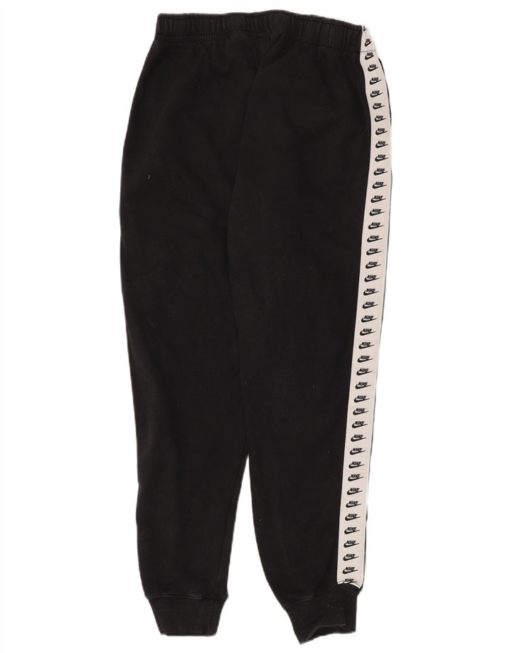 Nike Mens Graphic Tracksuit Trousers Joggers Medium Black Colourblock