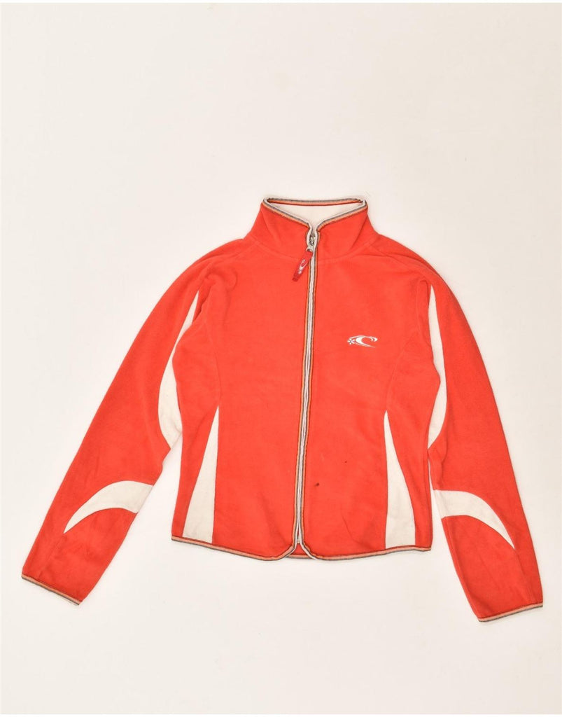 O'NEILL Girls Tracksuit Top Jacket 11-12 Years Orange Colourblock | Vintage O'Neill | Thrift | Second-Hand O'Neill | Used Clothing | Messina Hembry 