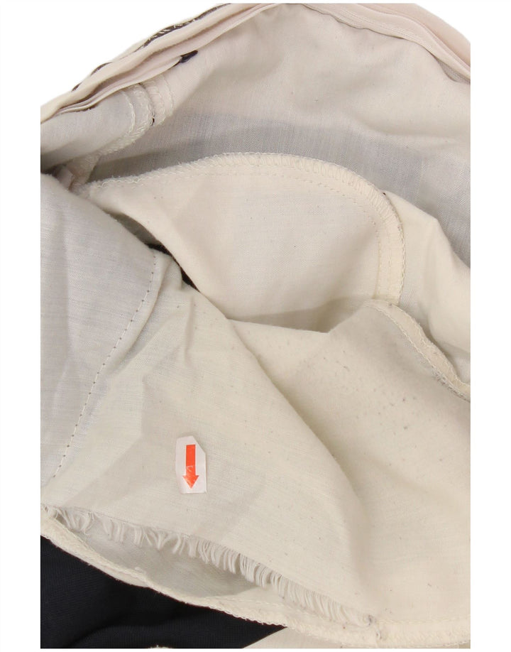 Farah Mens Straight Casual Trousers W38 L31 Navy Blue