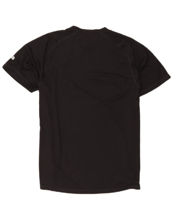 Adidas Mens Graphic T-Shirt Top Large Black Polyester