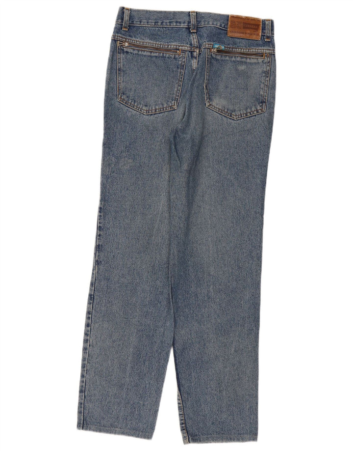 Carrera Mens Straight Jeans W32 L30 Blue Cotton