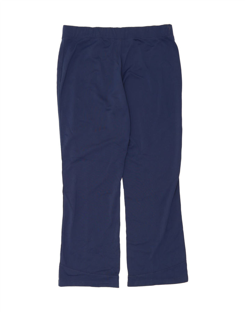 RUSSELL ATHLETIC Womens Tracksuit Trousers UK 14 Medium Navy Blue Vintage Russell Athletic and Second-Hand Russell Athletic from Messina Hembry 