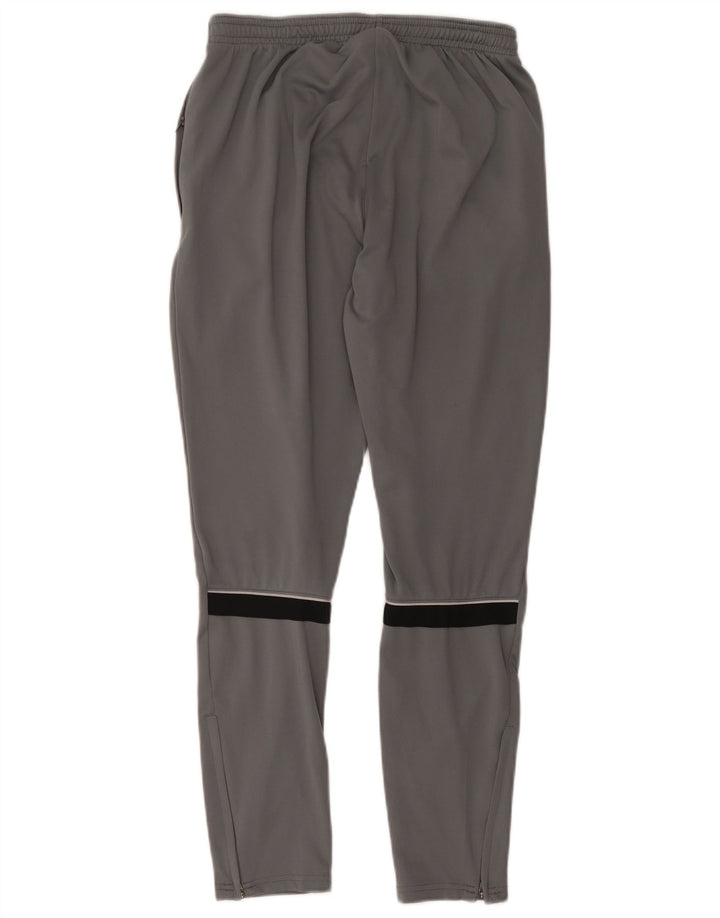 Nike Mens Dri Fit Tracksuit Trousers Medium Grey Colourblock Polyester