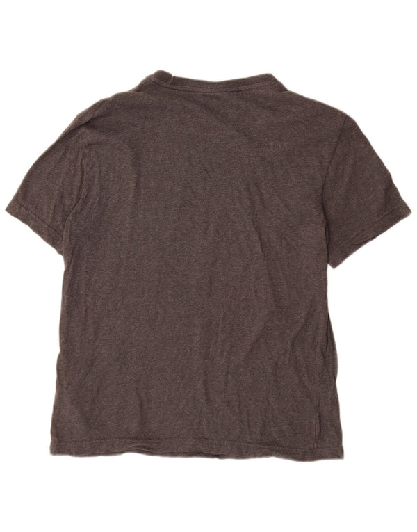 Calvin Klein Mens Graphic T-Shirt Top Medium Grey Flecked Cotton