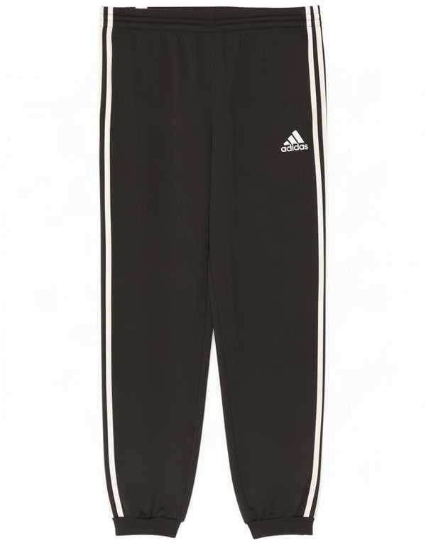 Adidas Mens Tracksuit Trousers Joggers UK 40/42 Medium Black Polyester