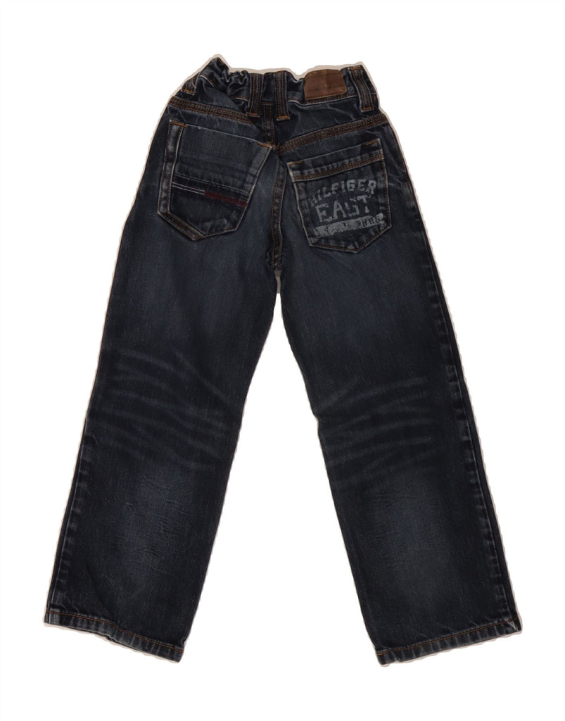 TOMMY HILFIGER Boys Straight Jeans 4-5 Years W22 L20 Blue Cotton Vintage Tommy Hilfiger and Second-Hand Tommy Hilfiger from Messina Hembry 
