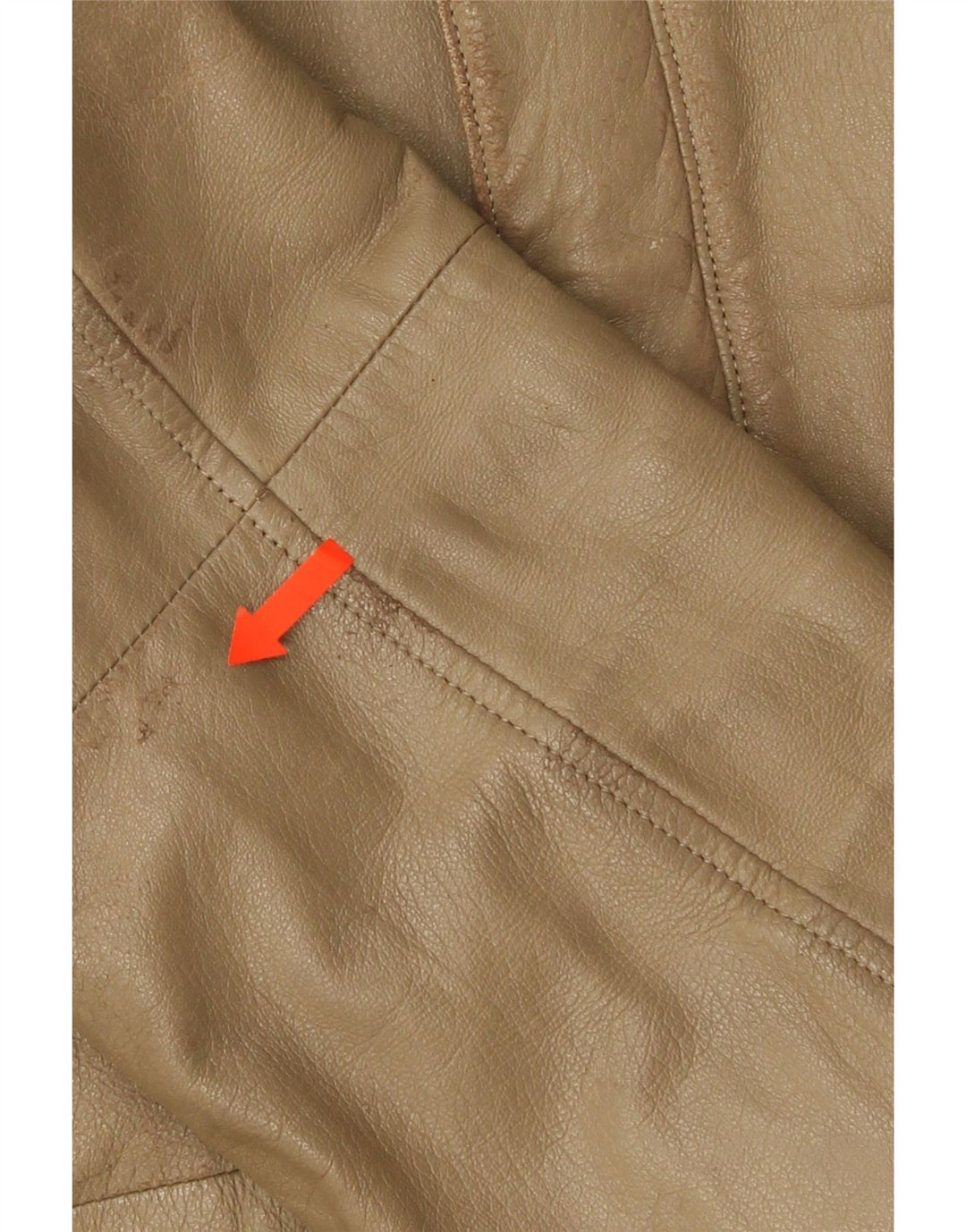 Vintage Mens Leather Jacket IT 50 Large Brown