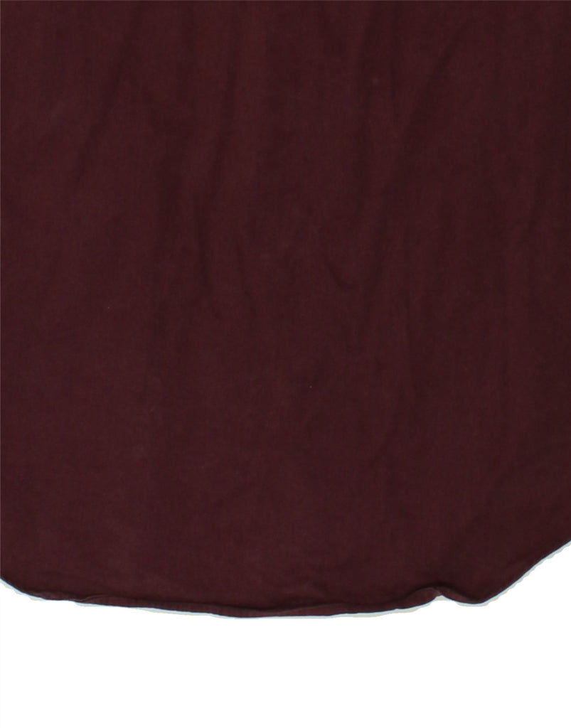 RALPH LAUREN Mens Blaire Shirt Medium Burgundy Cotton Vintage Ralph Lauren and Second-Hand Ralph Lauren from Messina Hembry 