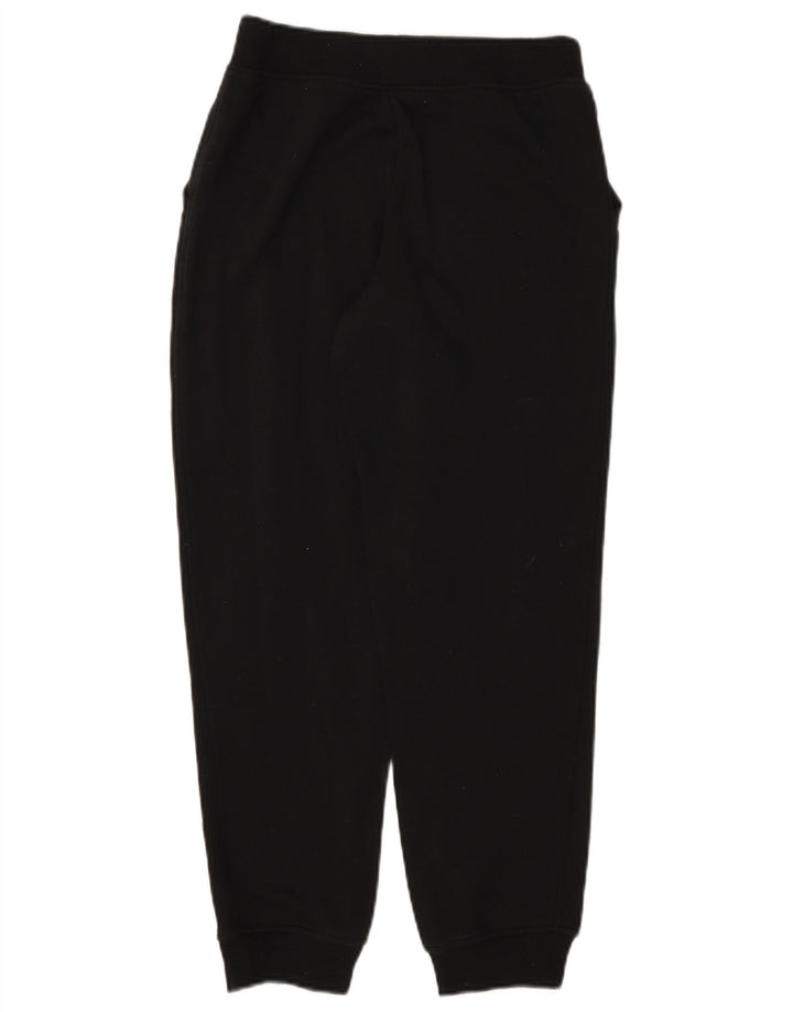 CHAMPION Girls Graphic Tracksuit Trousers Joggers 13-14 Years XL Black