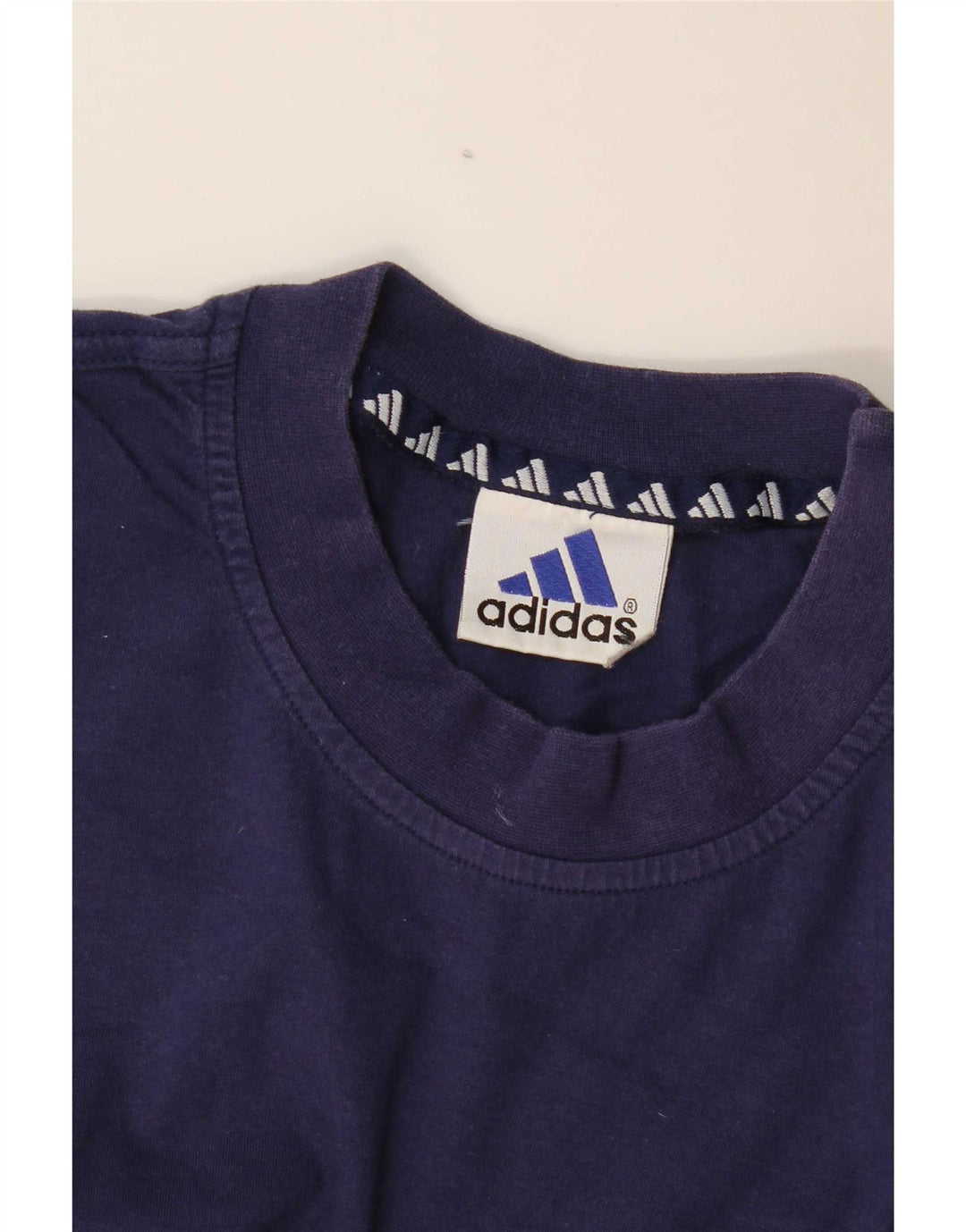 Adidas Mens T-Shirt Top Medium Navy Blue