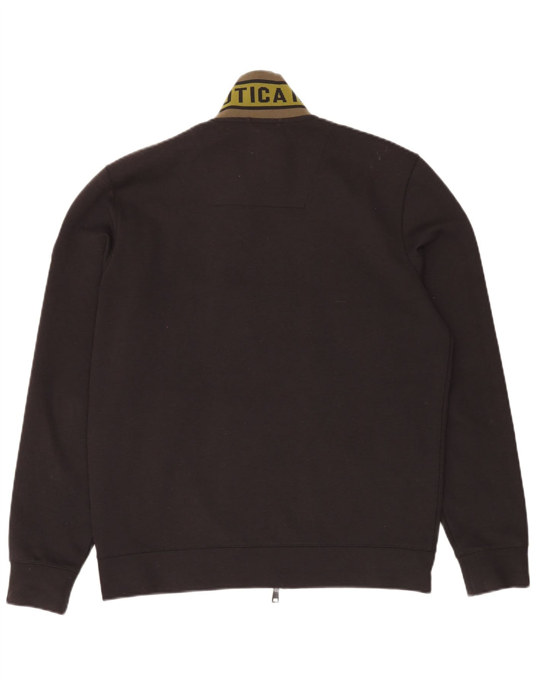 AERONAUTICA MILITARE Mens Graphic Tracksuit Top Jacket XL Black Polyester