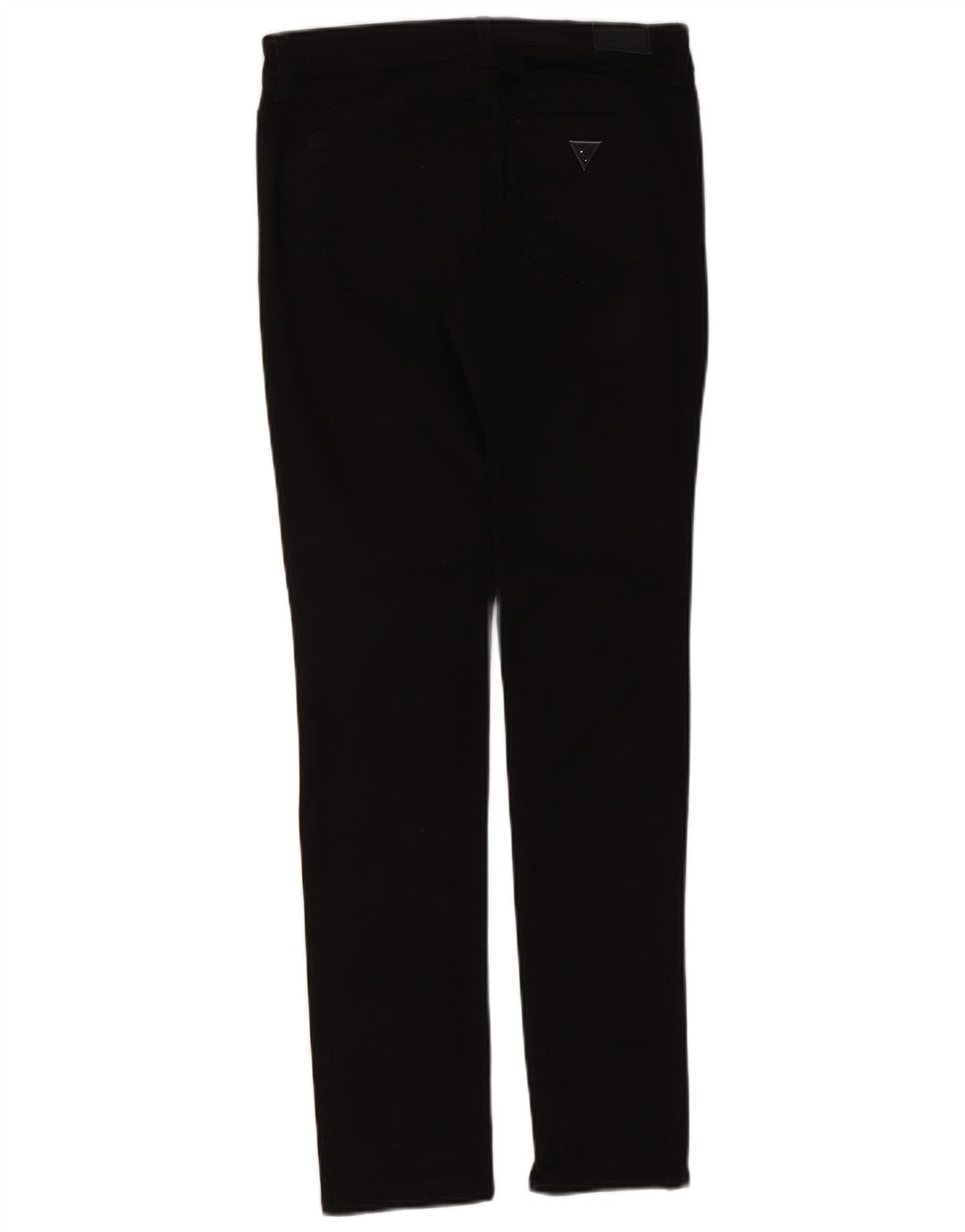 Guess Womens Cigarette Slim Jeans W27 L30 Black Cotton