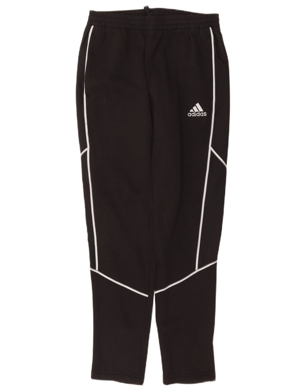 Adidas Mens Tracksuit Trousers Medium Black Cotton