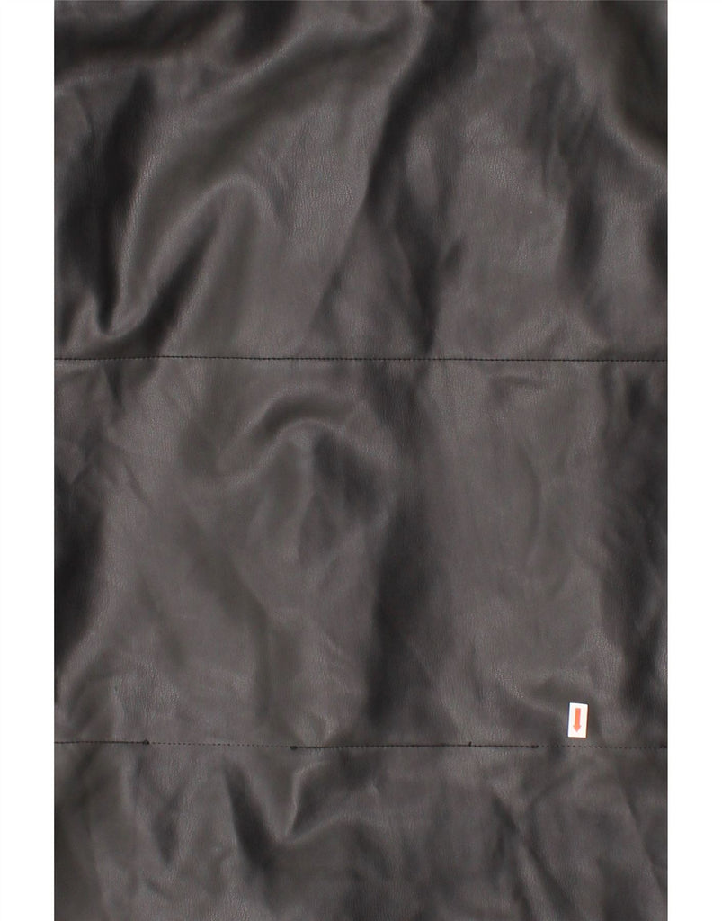 ZARA Mens Hooded Padded Coat UK 40 Large Black Polyester Vintage Zara and Second-Hand Zara from Messina Hembry 