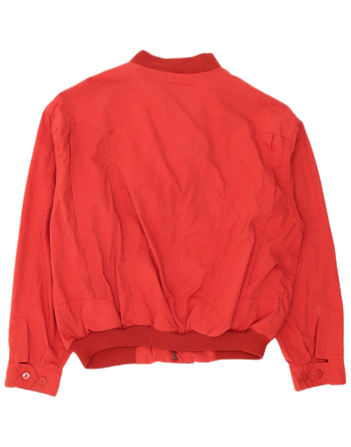 Brugi Womens Bomber Jacket UK 18 XL Red