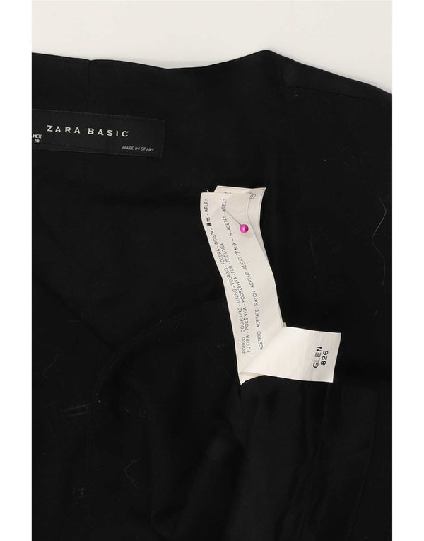 Zara Womens Waistcoat UK 14 Large Black