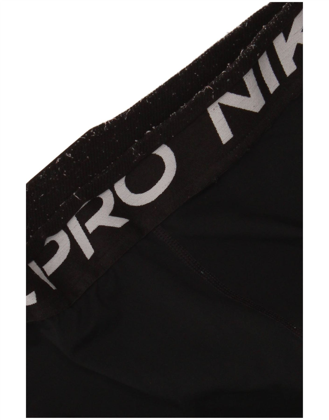 Nike Womens Graphic Leggings UK 12 Medium Black Polyester