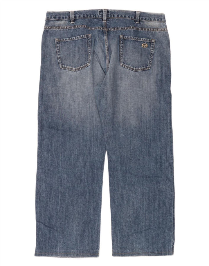 Sergio Tacchini Mens Loose Jeans W40 L30 Blue Cotton