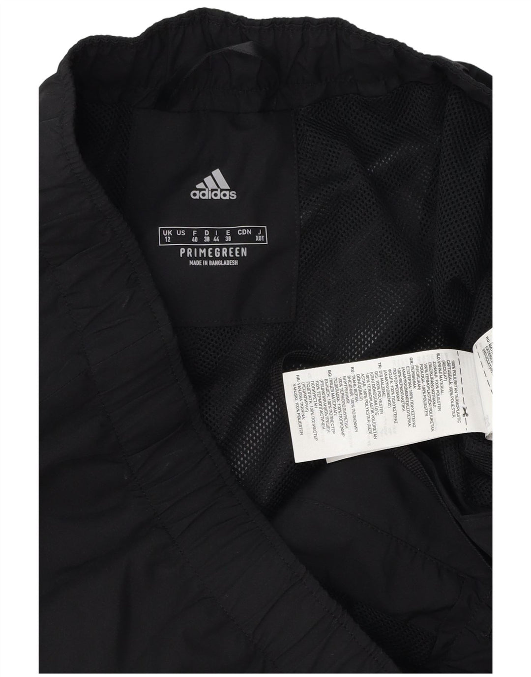 Adidas Womens Terrex Waterproof Trousers UK 12 Medium Black Polyester