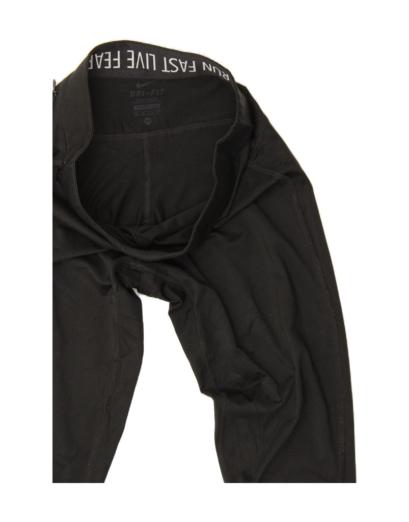 NIKE Womens Dri Fit Leggings UK 6 XS  Black Polyester Vintage Nike and Second-Hand Nike from Messina Hembry 