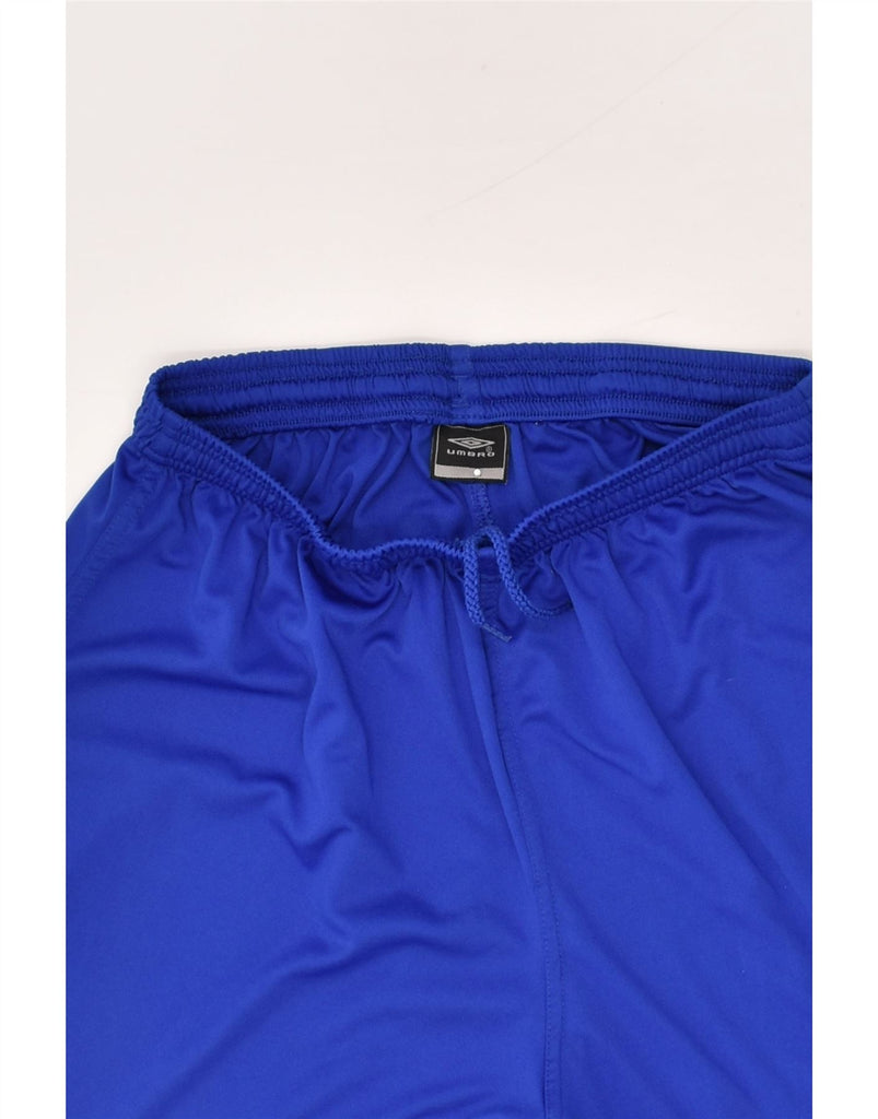 UMBRO Mens Sport Shorts Large Blue Polyester | Vintage Umbro | Thrift | Second-Hand Umbro | Used Clothing | Messina Hembry 