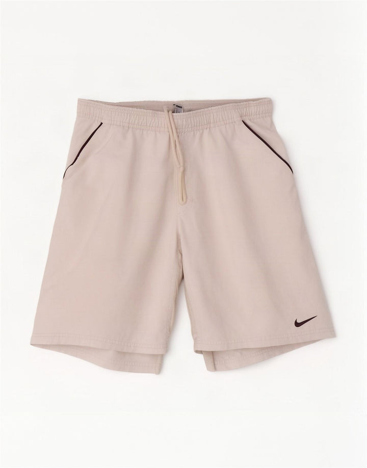 Nike Mens Dri Fit Sport Shorts Medium White Polyester
