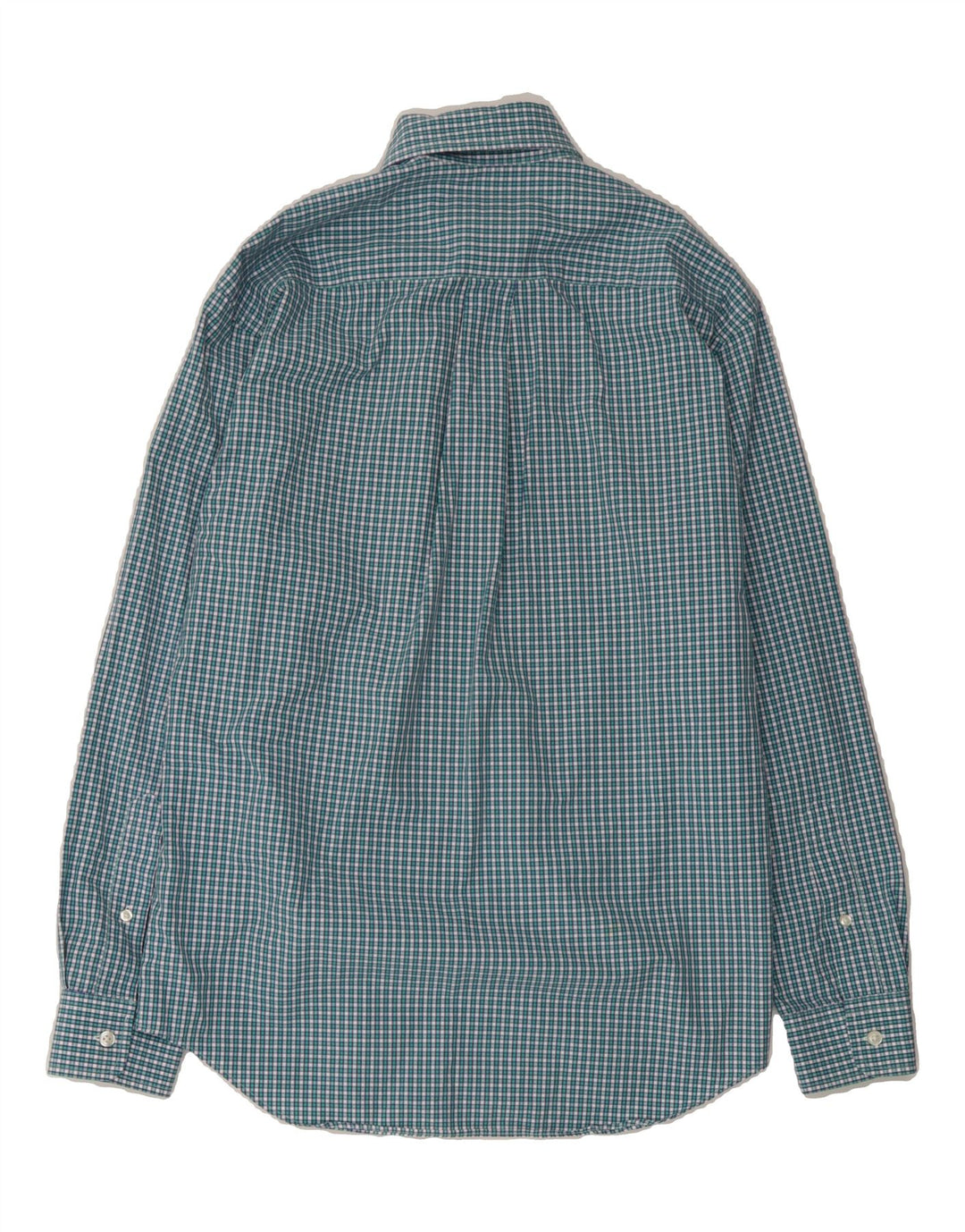 VINEYARD VINES Mens Classic Fit Flannel Shirt Small Green Check Cotton Vintage Vineyard Vines and Second-Hand Vineyard Vines from Messina Hembry 